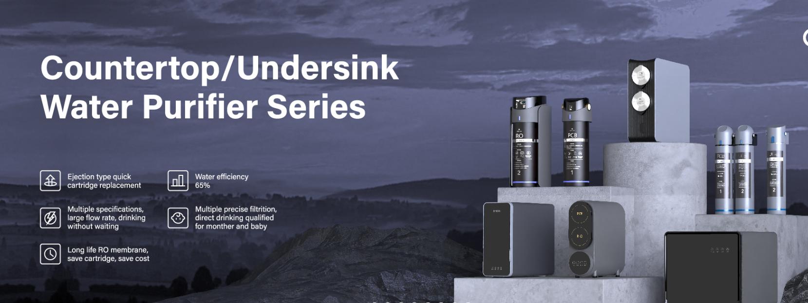 Serie de purificadores de agua