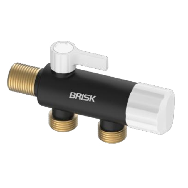 Filtro de inhibidor de escala de tipo de válvula de ángulo