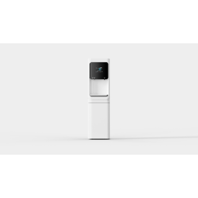 Purificador de agua con calentador rápido vertical comercial